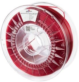 Filament Spectrum PETG Premium High Speed 1.75mm TR. Red 1kg