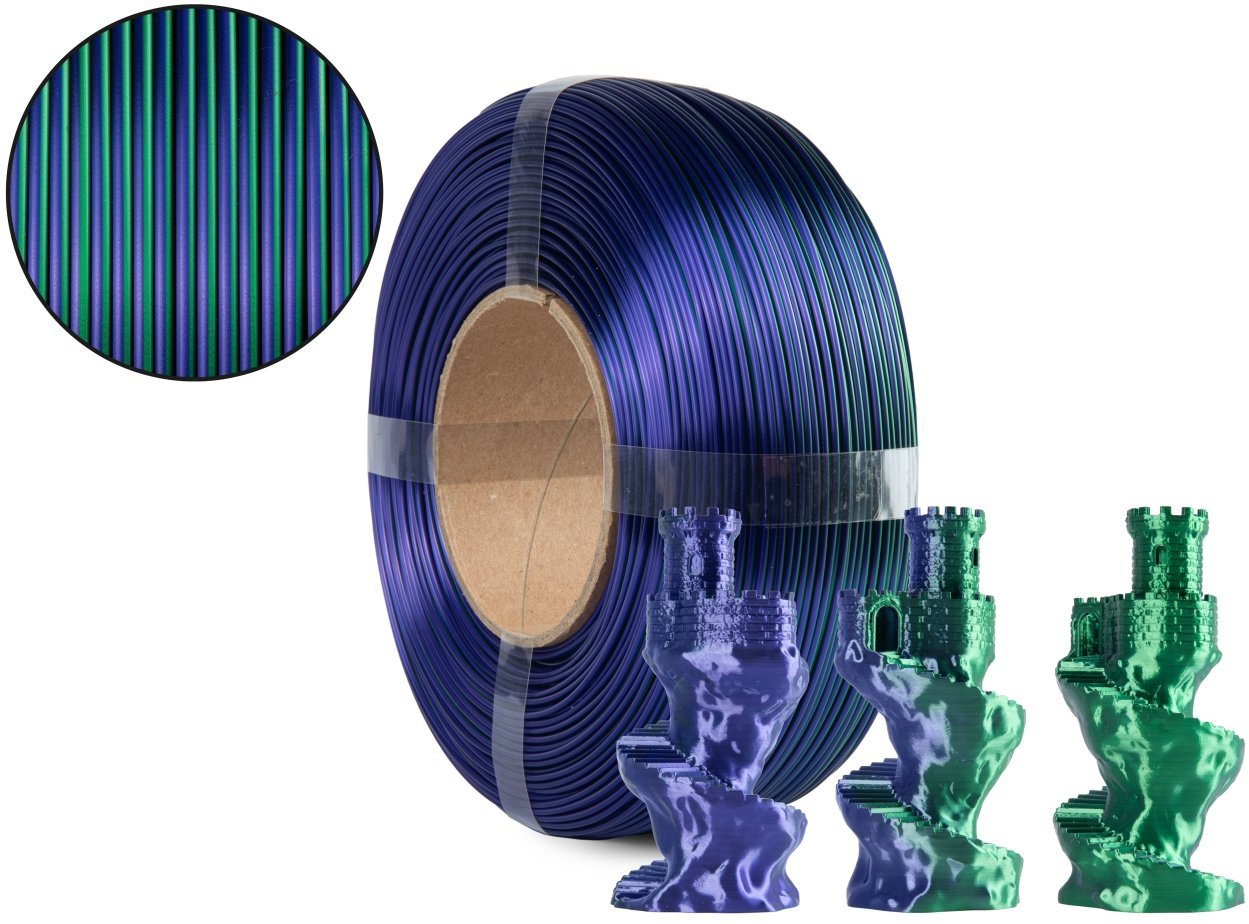 Filament Spectrum ReFill PLA Magic SILK 1.75mm Mystic Orchid 1kg