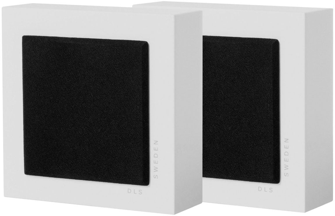 DLS Flatbox Slim Mini Satin White - pár