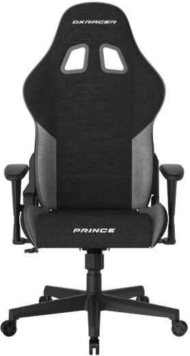 DXRacer PRINCE černo-šedá, látková