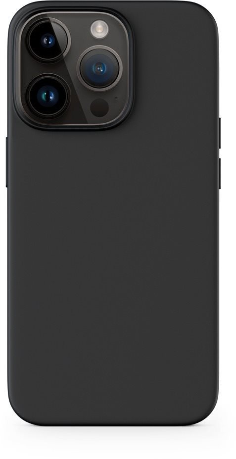 Epico silikonový kryt pro iPhone 14 Pro Max s podporou uchycení MagSafe - černý