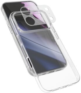 Epico Twiggy Gloss kryt iPhone 17 Pro Ultralehký kryt - transparentní