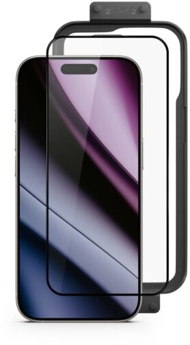 Epico Hero 3D ochranné sklo s instalačním rámečkem iPhone 16 Pro Max