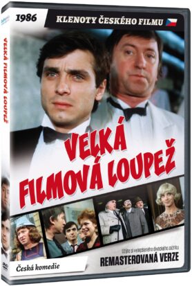 Velká filmová loupež - edice KLENOTY ČESKÉHO FILMU (remasterovaná verze) - DVD