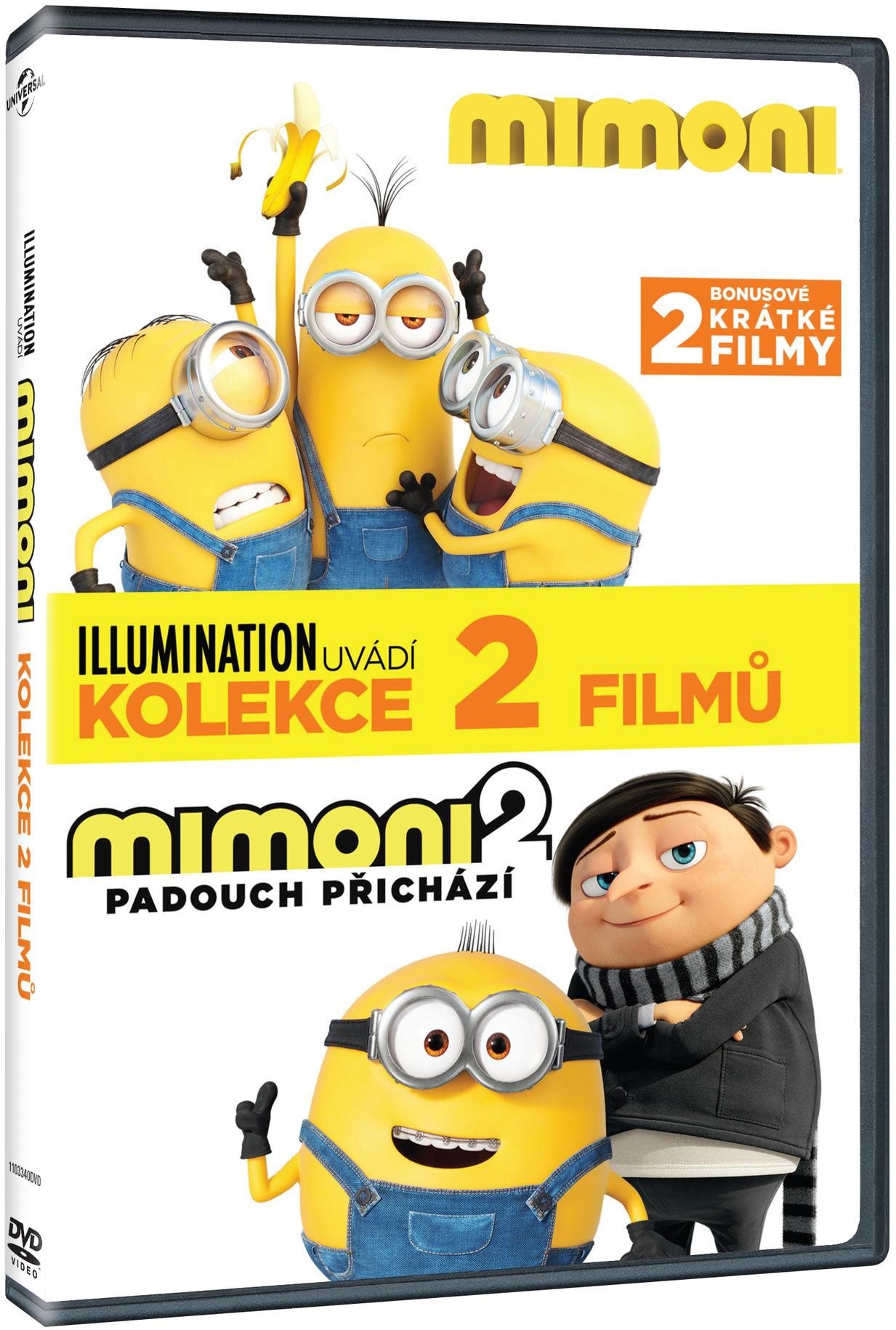 Mimoni - kolekce 1+2 (2DVD) - DVD