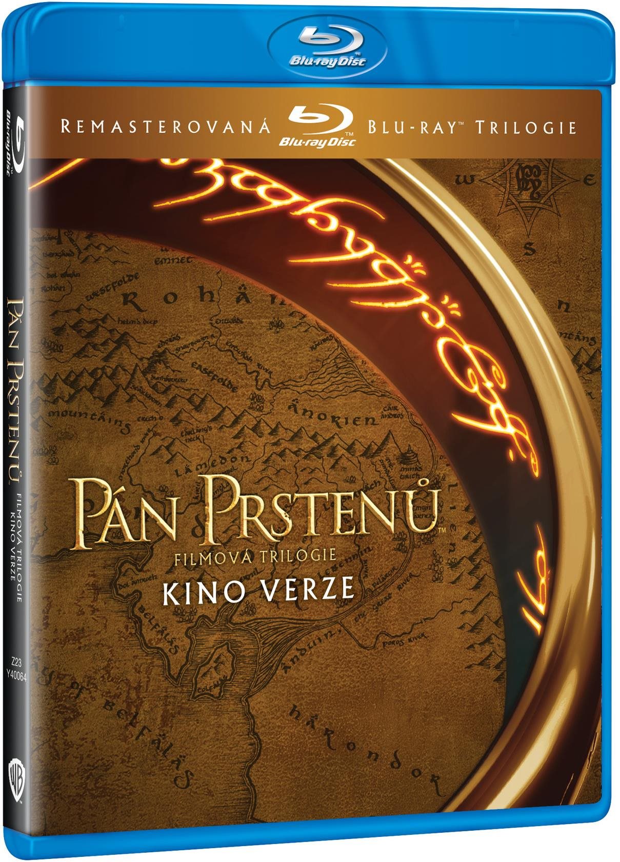 Pán prstenů filmová trilogie: Remasterované kinové verze (3 disky) - Blu-ray