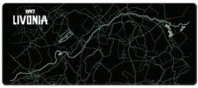 DayZ Livonia Uv Glowing Mousemat Big 800 × 340 mm