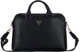 Guess PU Grained Triangle Logo Taška na Notebook 13/14/15" Black