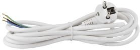 EMOS Flexo šňůra PVC 3× 1,5mm2, 3m, bílá