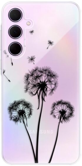 iSaprio Three Dandelions - black pro Samsung Galaxy A55 5G