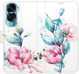iSaprio Flip pouzdro Beautiful Flower pro Honor 90 Lite 5G