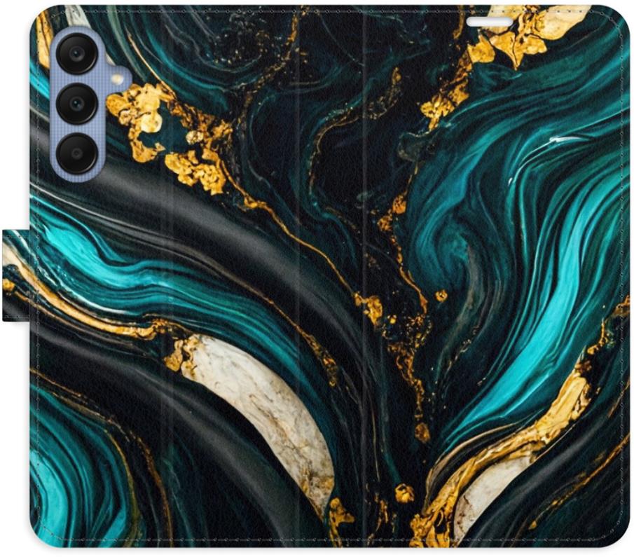 iSaprio Flip pouzdro Dark Paint pro Samsung Galaxy A25 5G