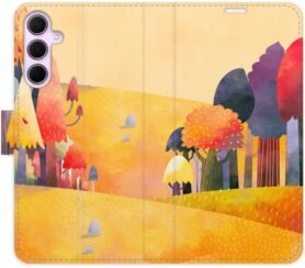 iSaprio Flip pouzdro Autumn Forest pro Samsung Galaxy A35 5G