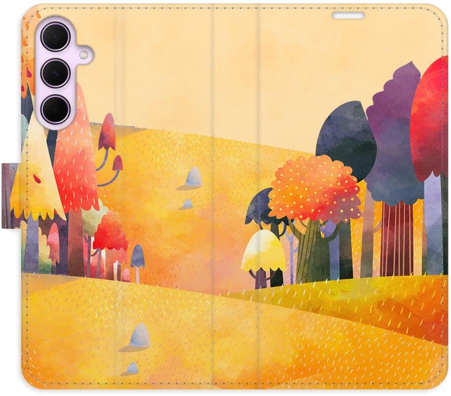 iSaprio Flip pouzdro Autumn Forest pro Samsung Galaxy A35 5G
