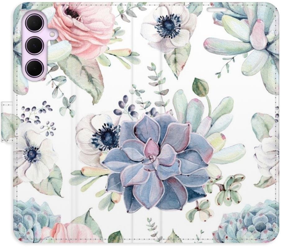 iSaprio Flip pouzdro Succulents pro Samsung Galaxy A35 5G