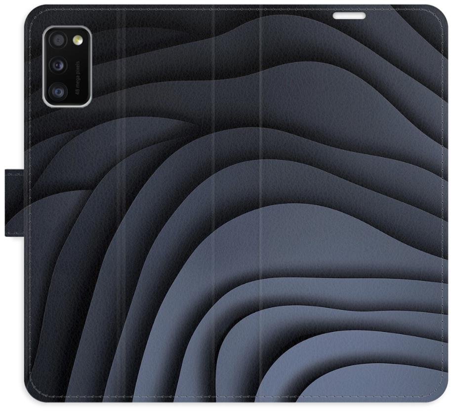 iSaprio Flip pouzdro Dark Waves pro Samsung Galaxy A41