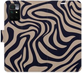 iSaprio Flip pouzdro Zebra Black 02 pro Xiaomi Redmi 10