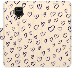 iSaprio Flip pouzdro Heart Light 02 pro Xiaomi Redmi Note 9 Pro / Note 9S