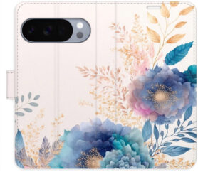 iSaprio Flip pouzdro Ornamental Flowers 03 pro Google Pixel 10 / 10 Pro