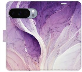 iSaprio Flip pouzdro Purple Paint pro Google Pixel 10 / 10 Pro
