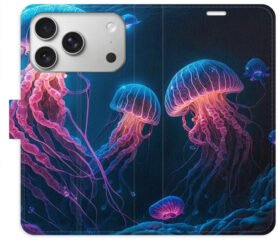 iSaprio Flip pouzdro Jellyfish pro iPhone 17 Pro
