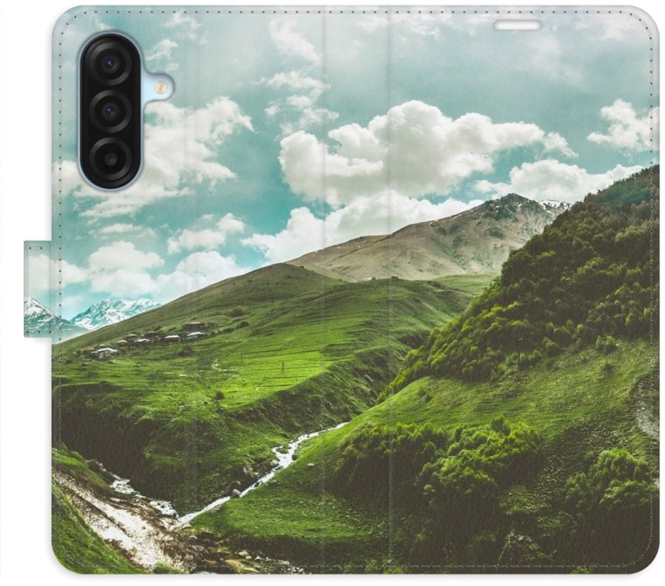 iSaprio Flip pouzdro Mountain Valley pro Samsung Galaxy A17 / A17 5G