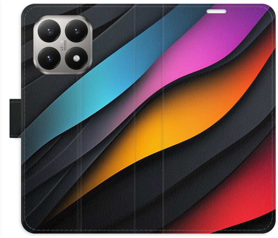 iSaprio Flip pouzdro Color Waves pro Xiaomi 15T