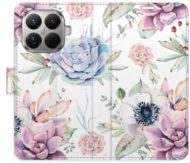 iSaprio Flip pouzdro Succulents Pattern pro Xiaomi 15T Pro