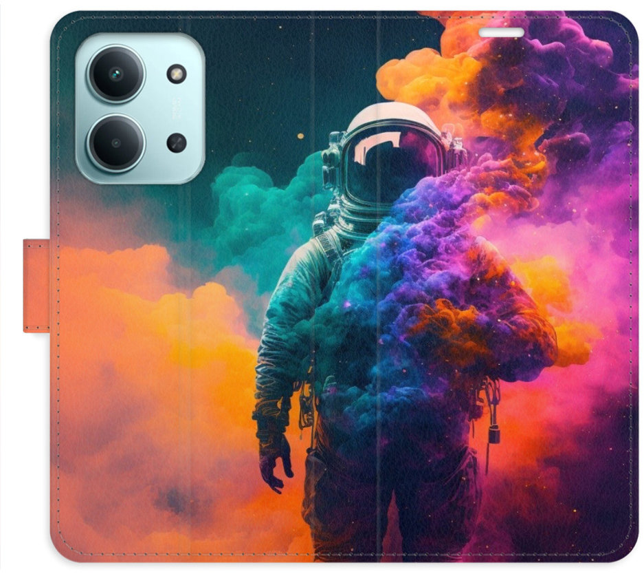 iSaprio Flip pouzdro Astronaut in Colours 02 pro Xiaomi Redmi 15C