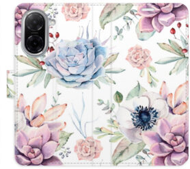 iSaprio Flip pouzdro Succulents Pattern pro Xiaomi Redmi A5
