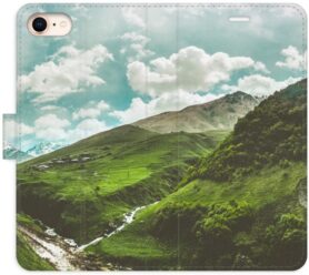 iSaprio flip pouzdro Mountain Valley pro iPhone 7/8/SE 2020