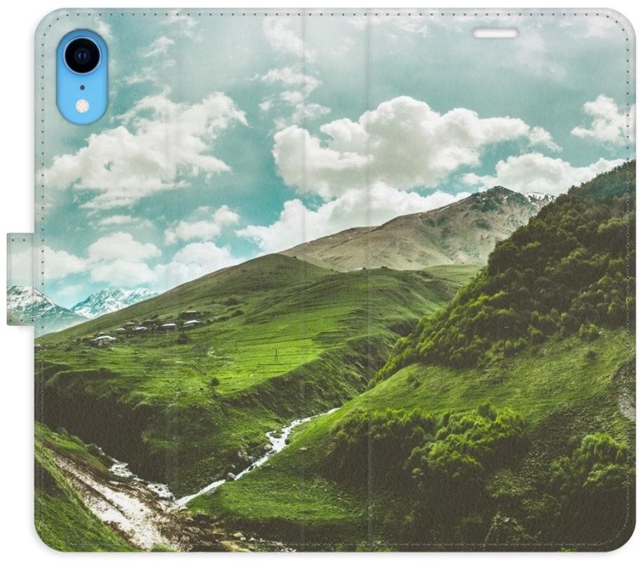 iSaprio flip pouzdro Mountain Valley pro iPhone XR