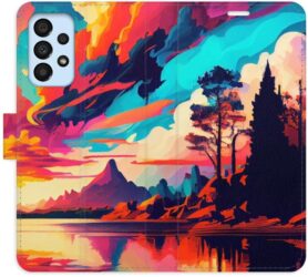 iSaprio flip pouzdro Colorful Mountains 02 pro Samsung Galaxy A33 5G