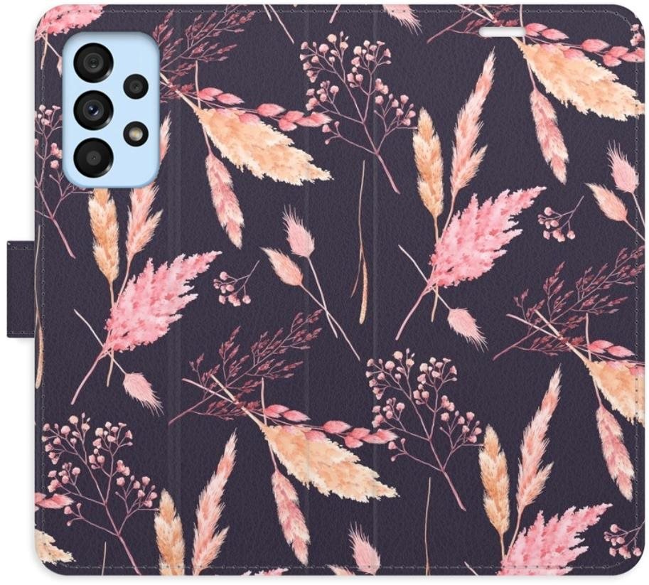 iSaprio flip pouzdro Ornamental Flowers 02 pro Samsung Galaxy A53 5G