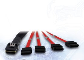 Inter-Tech (SFF-8087) Mini-SAS na 4x SATA, 1m