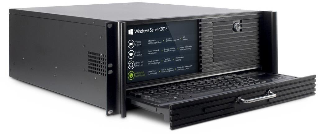 Inter-Tech IPC 4U 4452-TFT - Rack 4U