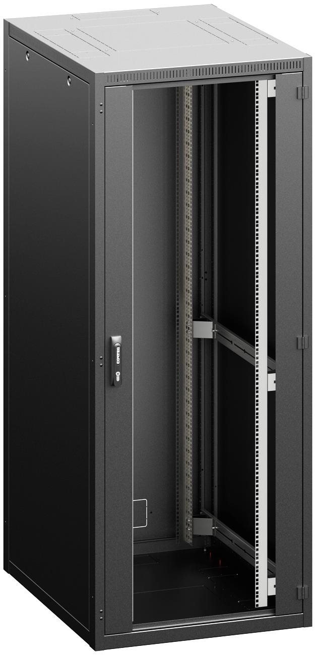 Conteg RI7-42-60/60 - 19" datový rozvaděč, 42U, 600 × 600 mm černý