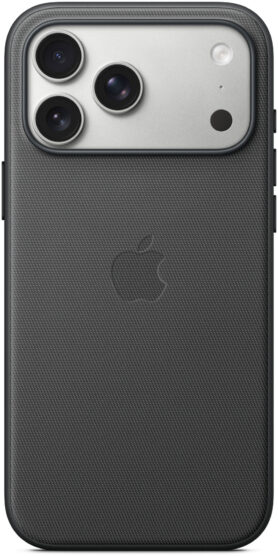 Apple Kryt z tkaniny TechWoven s MagSafe na iPhone 17 Pro Max černý