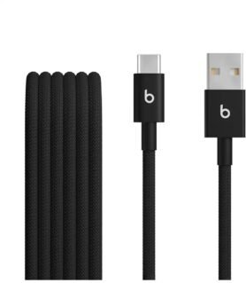 Apple Beats USB-A to USB-C Woven Cable (1.5m) - Bolt Black