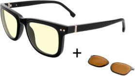 GUNNAR Cupertino Onyx Amber + Amber Max