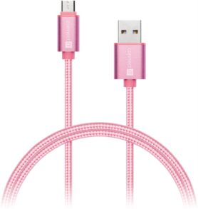 CONNECT IT Wirez Premium Metallic micro USB 1m rose