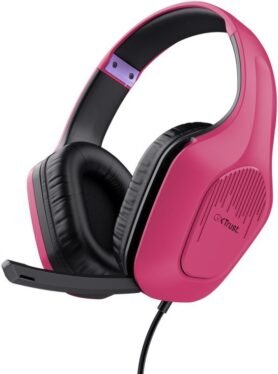 Trust GXT415P ZIROX Headset Pink - růžová