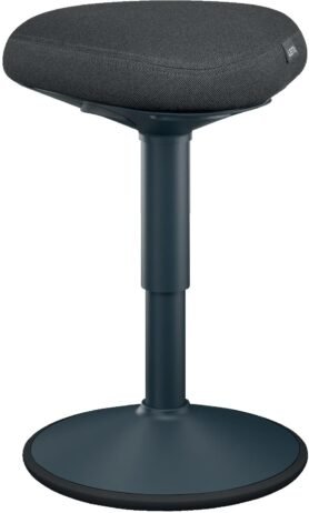 LEITZ ERGO Active Sitting Stool, sametová šedá