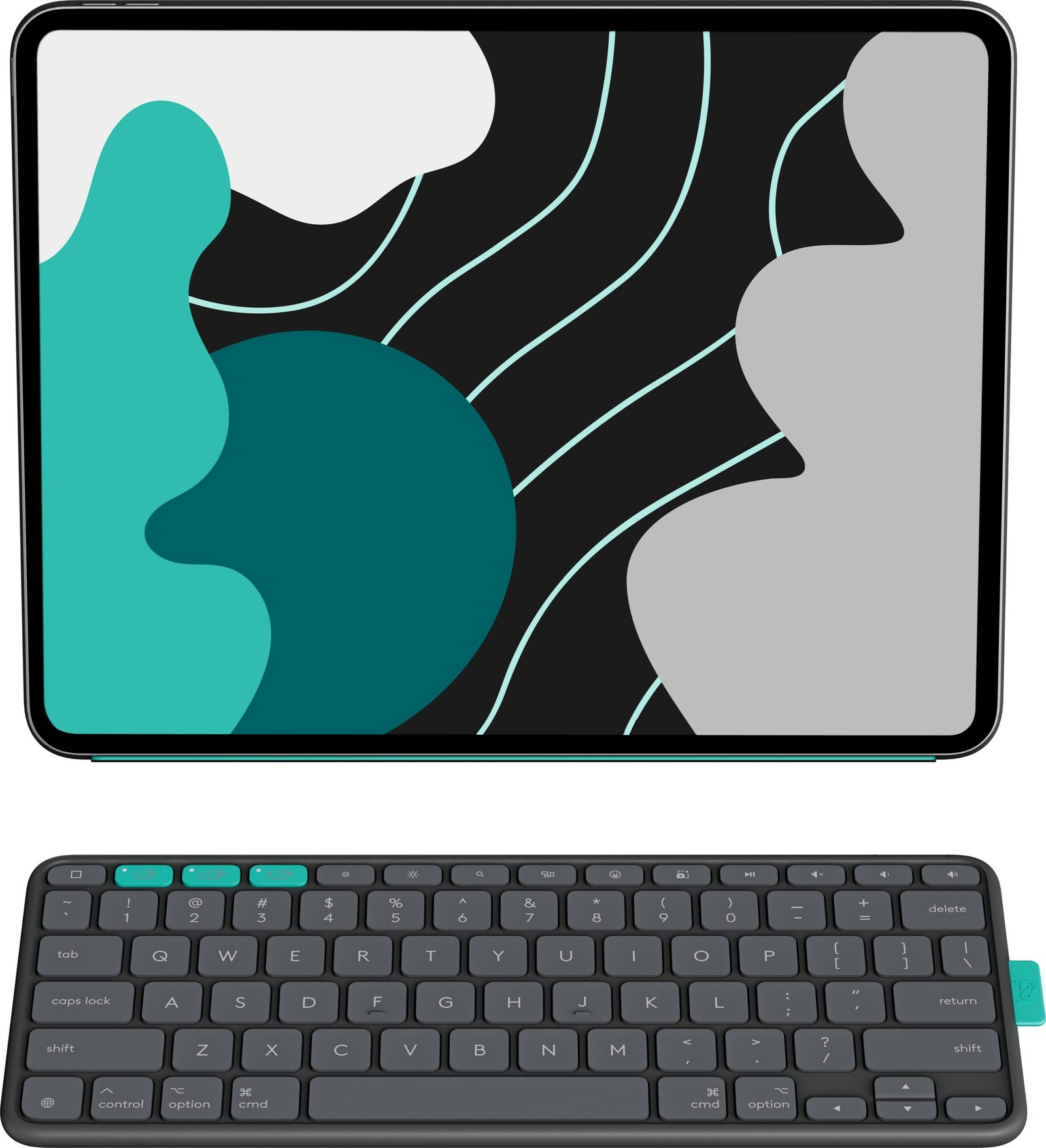 Logitech Flip Folio pro iPad Pro (M4/M5)/Air (M2/M3/M4/M5) 13" Graphite - US INTL