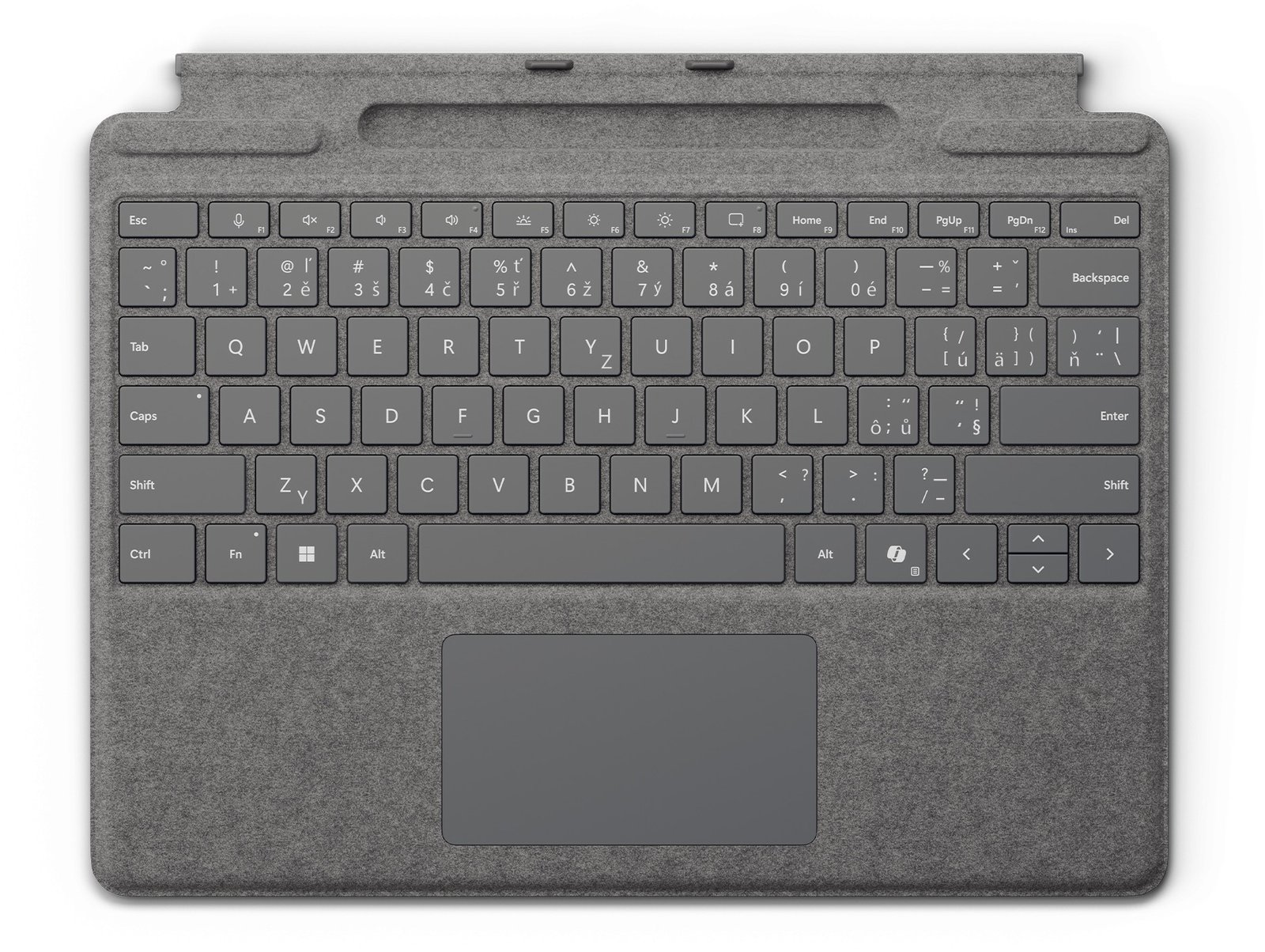 Microsoft Surface Pro (13" verze) se slotem na pero Platinum - CZ/SK