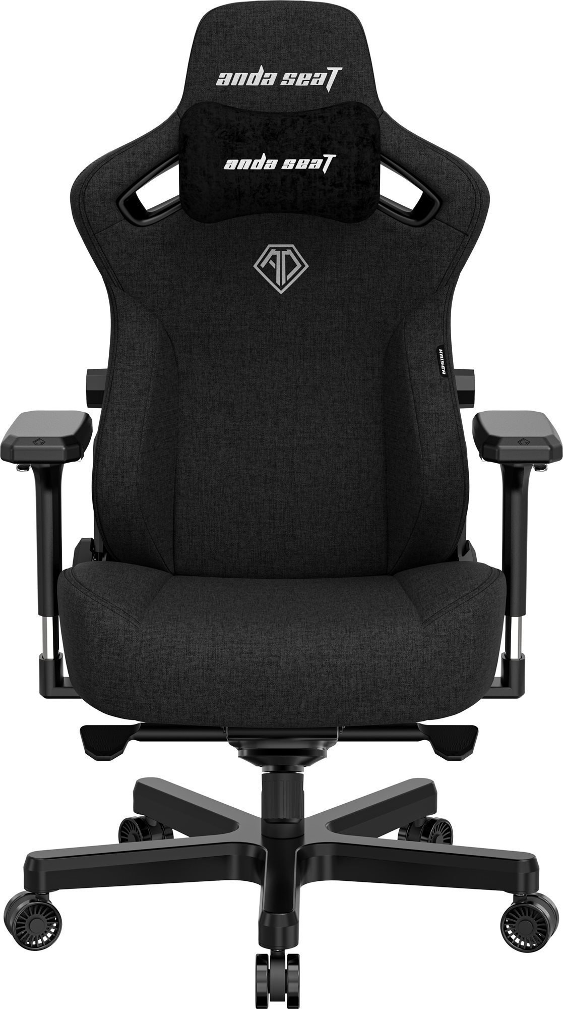 Anda Seat Kaiser Series 3 Premium Gaming Chair - XL Black Fabric