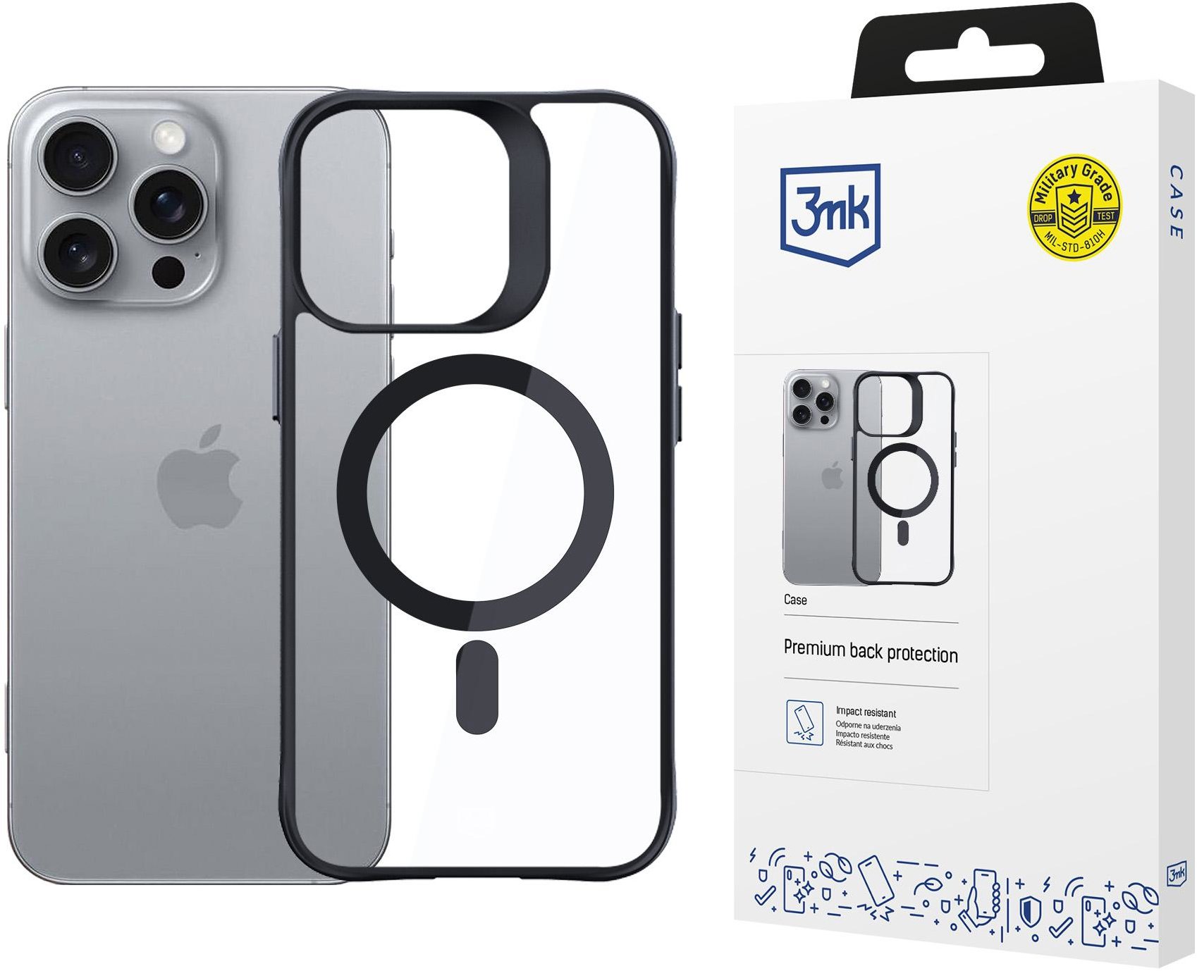 3MK Satin Armor MagCase pro iPhone 16 Pro Max