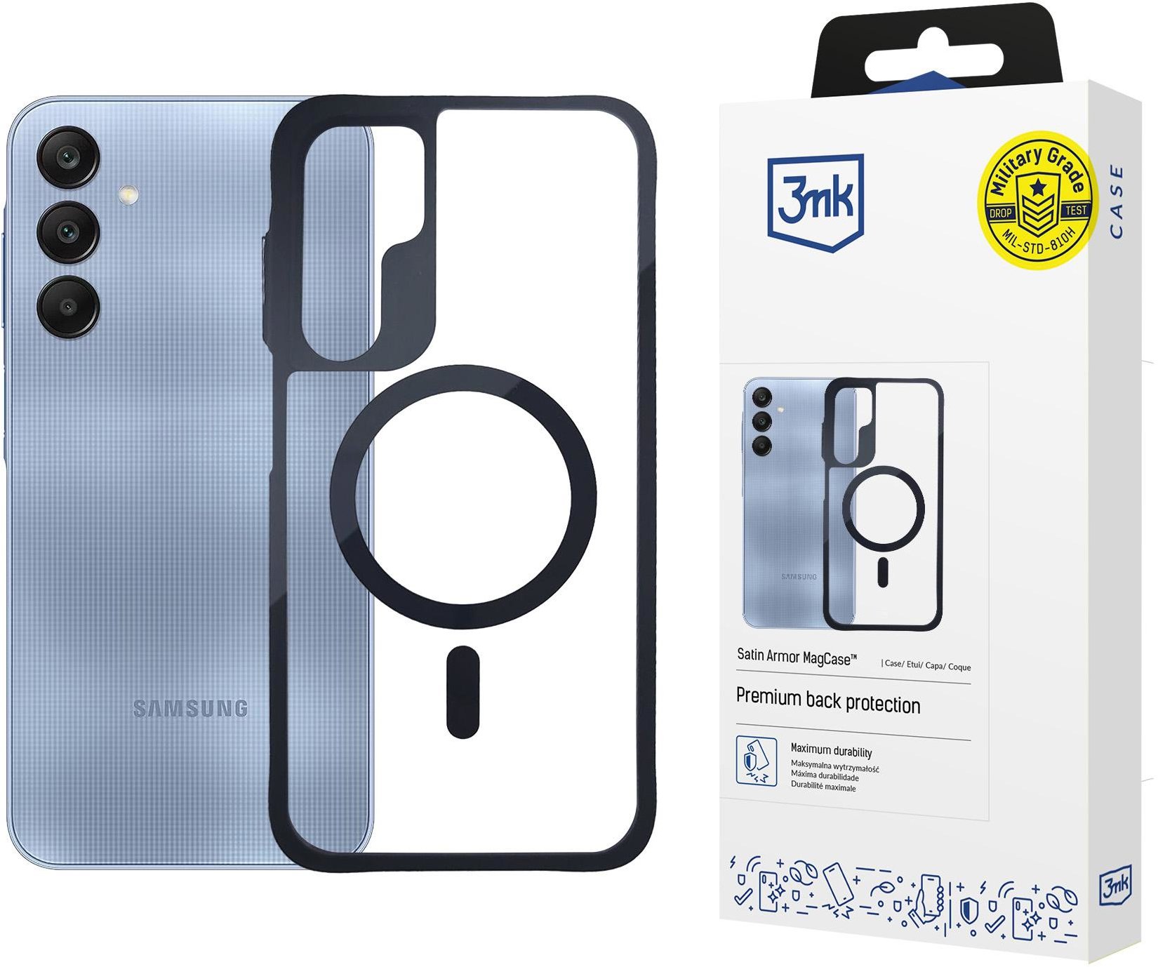 3MK Satin Armor MagCase pro Samsung Galaxy A25 5G