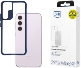 3MK Satin Armor Case+ Blue pro Samsung Galaxy S24