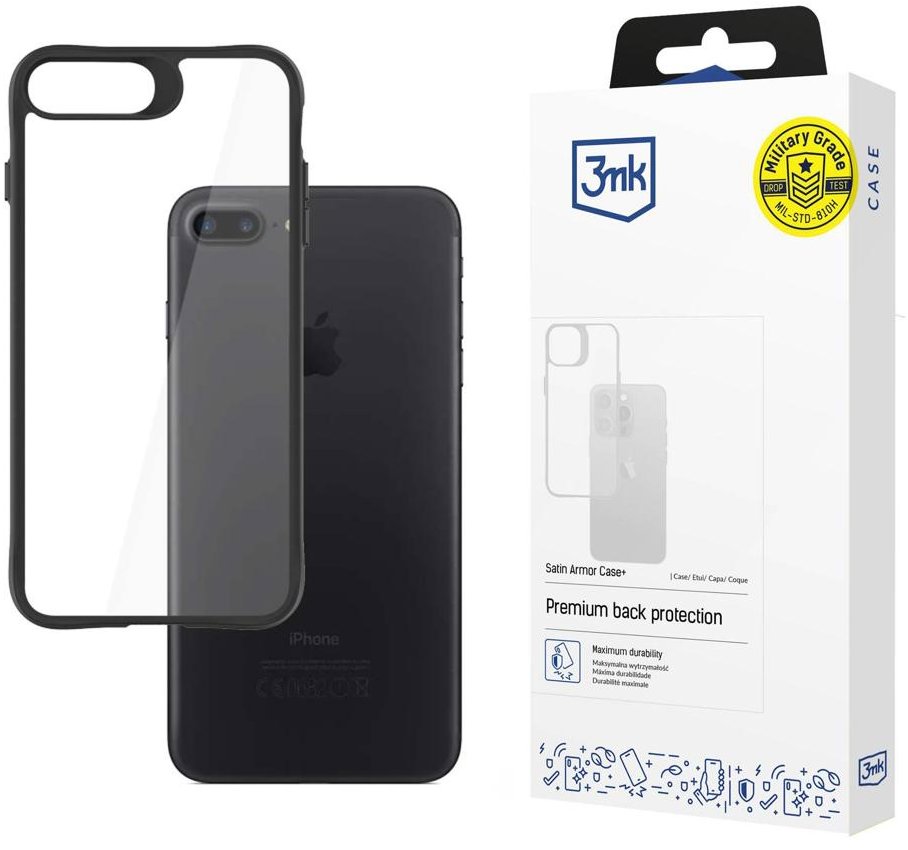 3MK Satin Armor Case+ pro Apple iPhone SE (2020/2022)